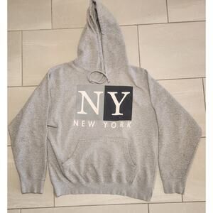 NY New York Graphic Hoodie Men's XL
